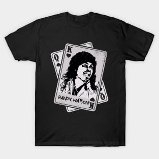 Retro Randy Watson 80s Card Style T-Shirt